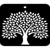 iCraft 4 x 4 Mini Stencil - Tree