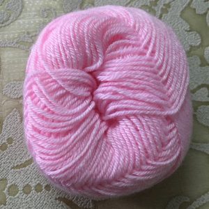 Baby Pink Yarn Wool