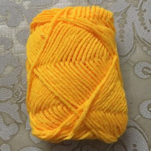 Dark Yellow Yarn Wool