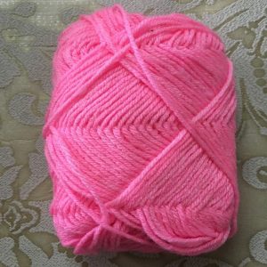 Dark Pink Yarn Wool