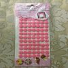 Self Adhesive Round Buttons - Pink