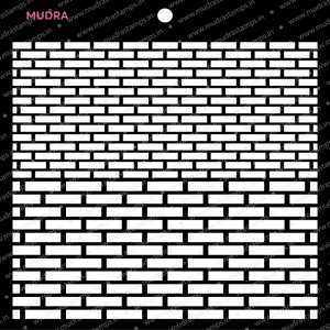 Mudra Stencil - Tiny Bricks