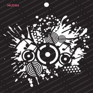 Mudra Stencil - Grunge Music Effect