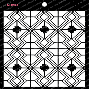 Mudra Stencil - Deco Art and Fusion