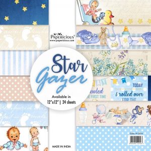 Papericious Designer Edition 12 x 12 Paper Pack - Star Gayer