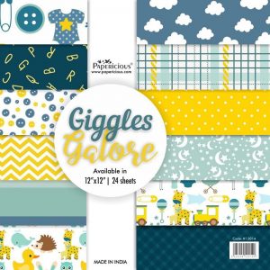 Papericious Designer Edition 12 x 12 Paper Pack - Giggles Galore