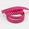 Polka Dots Magenta Grosgrain Ribbon