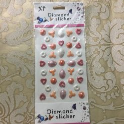 Self Adhesive Mixed Shape And Size Enamel Sticker