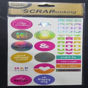 Self Adhesive Scrap Booking Sticker - My Life
