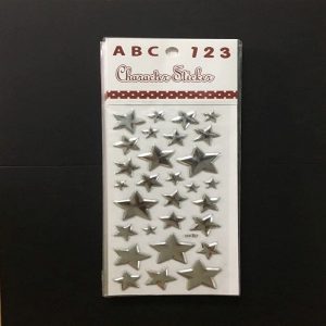 Stickers - Silver Stars