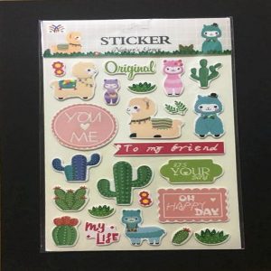 3D Stickers - My Life & Lllama