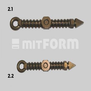 Mitform Metal Embellishment - TIP Clock Hands 2.1 & 2.2