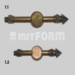 Mitform Metal Embellishment - TIP Clock Hands 1.1 & 1.2