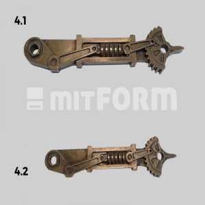 Mitform Metal Embellishment - TIP Clock Hands 4.1 & 4.2