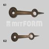 Mitform Metal Embellishment - TIP Clock Hands 6.1 & 6.2