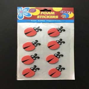 Foam Stickers - Lady Bug