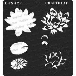 CrafTreat Stencil - Lotus