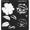 CrafTreat Stencil - Peony Bloom