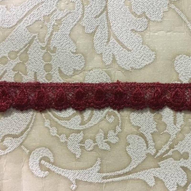 Embroidered Maroon Lace – Connect4Sale