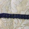 Embroidered Navy Blue Lace