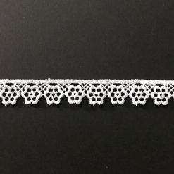 Embroidered White Lace