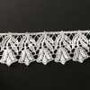 Embroidered White Lace
