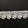 Embroidered White Lace