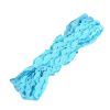 Blue Zig Zag Lace