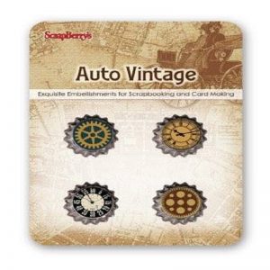 Scrapberry's Auto Vintage Embellishments