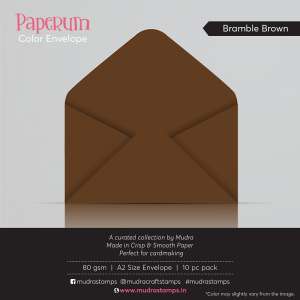 Bramble Brown - Paperum Envelop