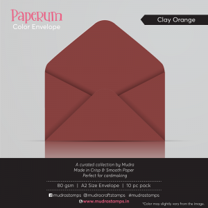 Clay Orange - Paperum Envelope