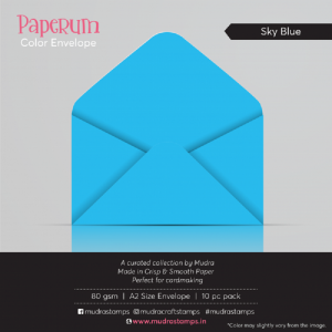 Sky Blue - Paperum Envelope