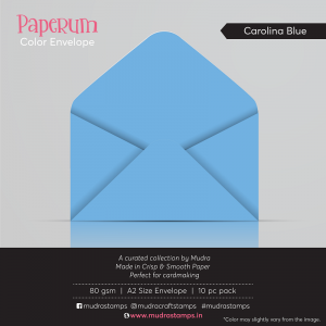 Carolina Blue - Paperum Envelope