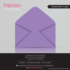 Periwinkle Purple - Paperum Envelope