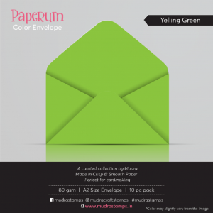 Yelling Green - Paperum Envelope