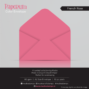 French Rose - Paperum Envelope