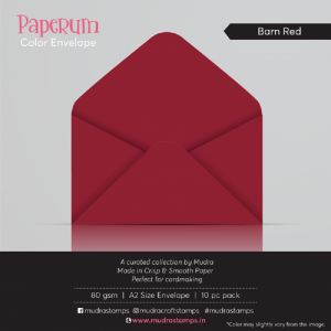 Barn Red - Paperum Envelope
