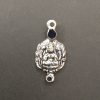 German Silver Lakshmi Pattern Pendant