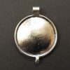 German Silver Plain Circle Pattern Pendant