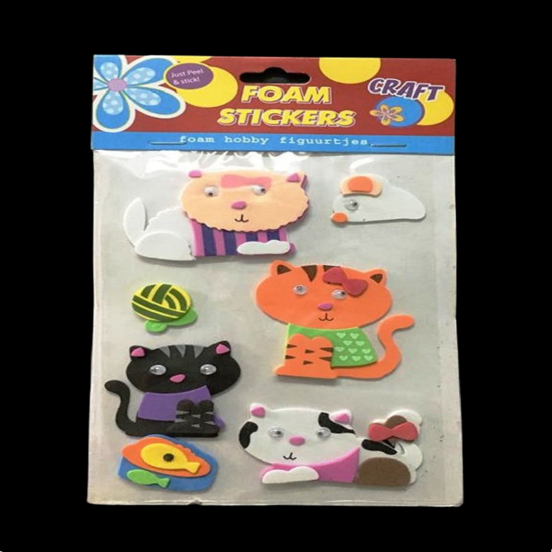 Foam Stickers - Cats