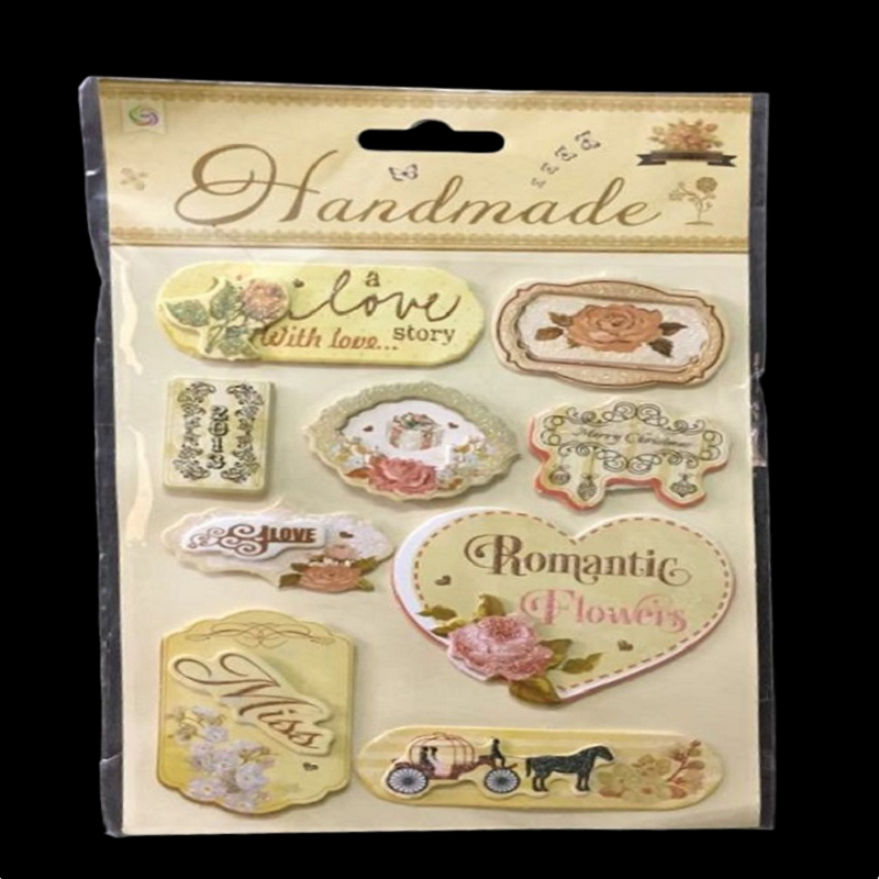 Handmade Stickers - Romantic