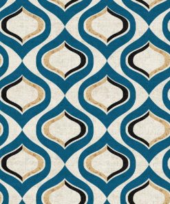 Glow In Blue  Decoupage Napkin