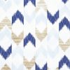 Ikkat Pattern In Blue Decoupage Napkin