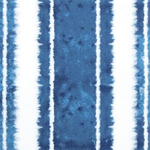 Blue And White Batik Decoupage Napkin