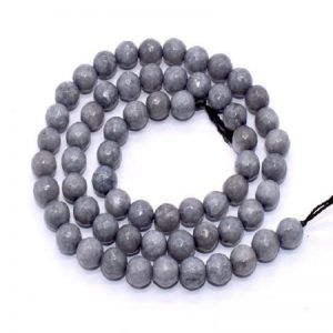 Grey Agate Beads