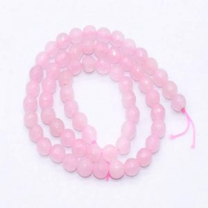 Baby Pink Agate Beads