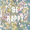 Be Happy Decoupage Napkin