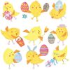 Different Style Easter Chicks Decoupage Napkin