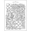 Stamperia Soft Mould A5 - Butterfly And Manuscripts