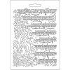 Stamperia Soft Mould A5 - Music